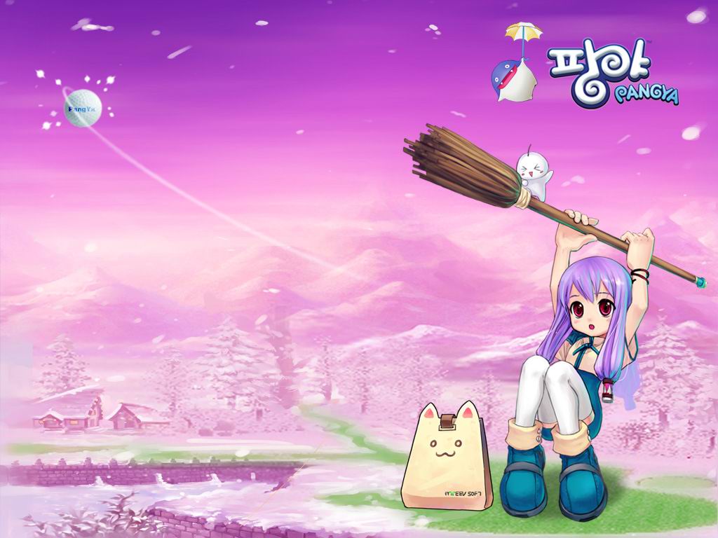 《魔法飞球PANGYA》可爱壁纸