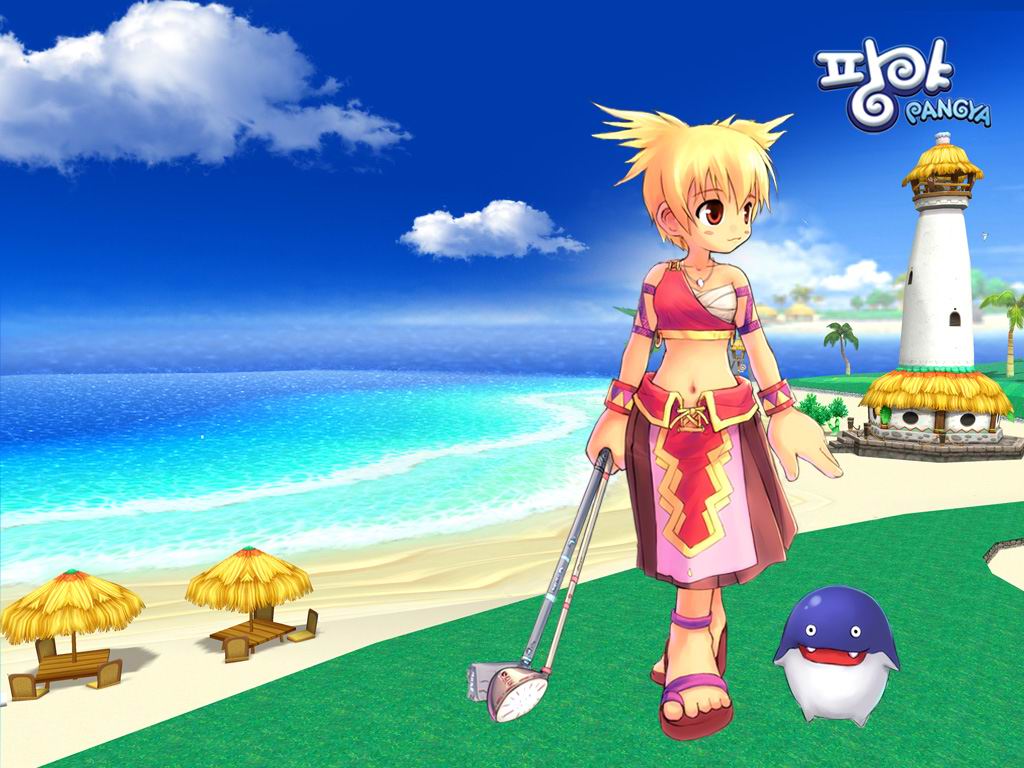 《魔法飞球PANGYA》可爱壁纸